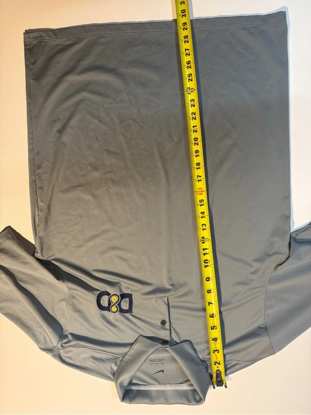 Nike Men’s‎ Grey Polo with D&D Embroidered Logo